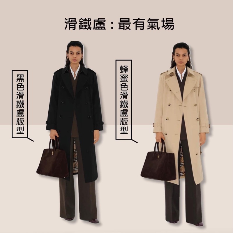 BURBERRY 英國滑鐵盧鉛筆白風衣UK4-16