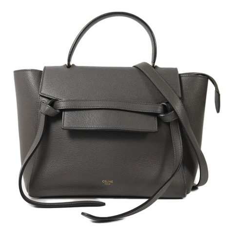 CELINE 牛皮皮革Micro Belt Bag手扣手挽肩背兩用袋