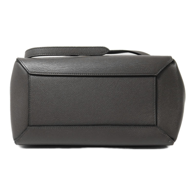 CELINE 牛皮皮革Micro Belt Bag手扣手挽肩背兩用袋-3