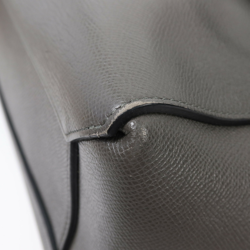 CELINE 牛皮皮革Micro Belt Bag手扣手挽肩背兩用袋-10