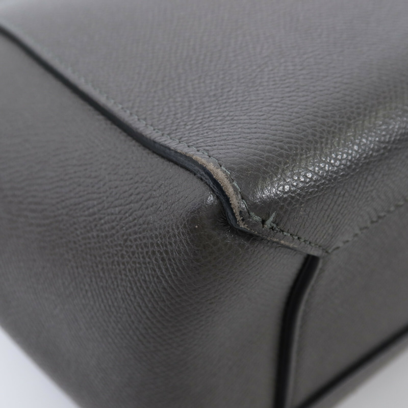 CELINE 牛皮皮革Micro Belt Bag手扣手挽肩背兩用袋-11