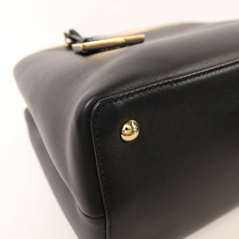 FENDI 牛皮皮革2 Jours金扣手挽肩背兩用袋-9