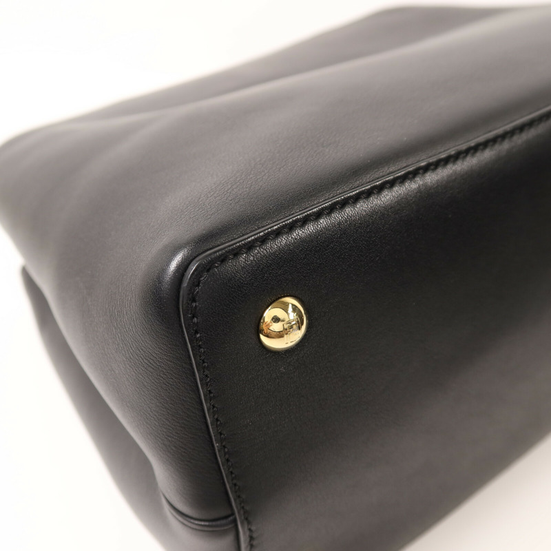 FENDI 牛皮皮革2 Jours金扣手挽肩背兩用袋-11