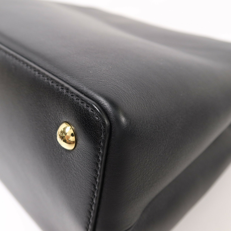 FENDI 牛皮皮革2 Jours金扣手挽肩背兩用袋-12