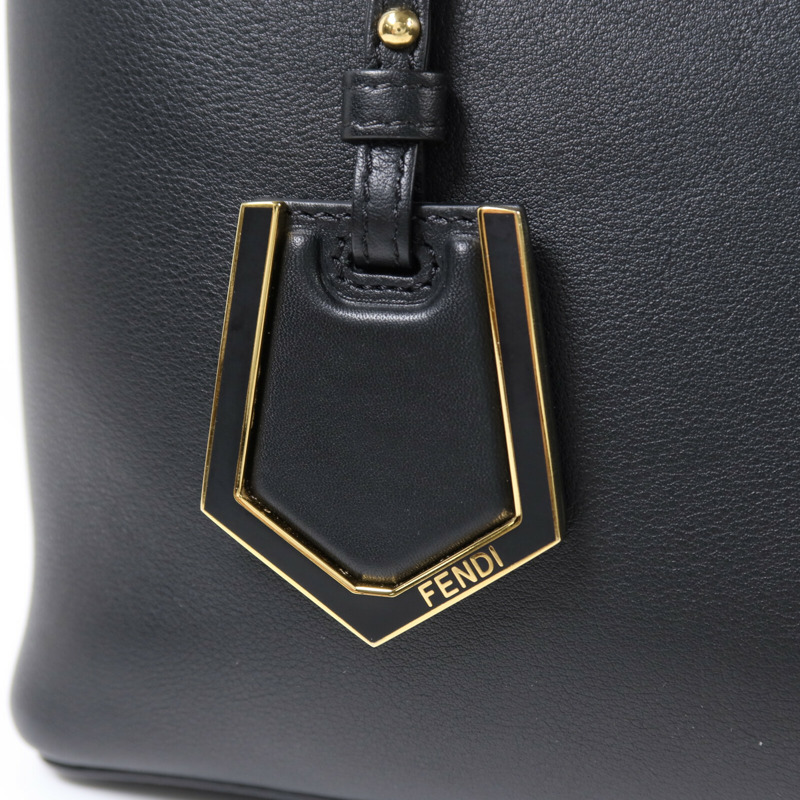FENDI 牛皮皮革2 Jours金扣手挽肩背兩用袋-13