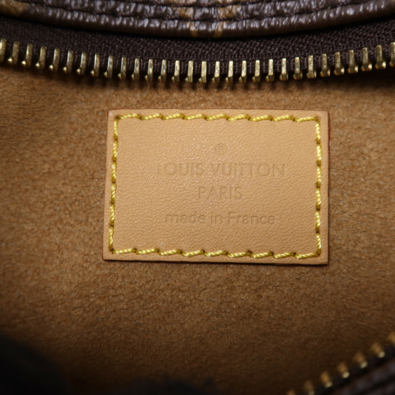 LOUIS VUITTON Monogram Loop金扣肩背袋棕色-5