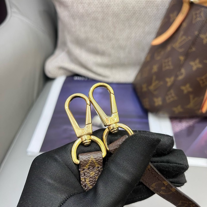 98新LouisVuitton路易威登 老花蒙田bb 編碼GI4188 底長29 有鎖有鑰匙 無附件-7