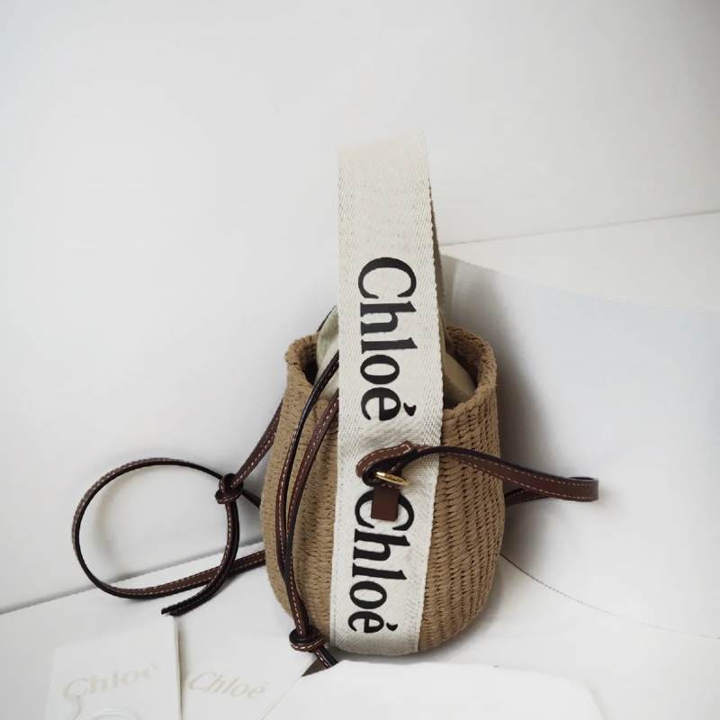 CHLOE woody草編水桶-9