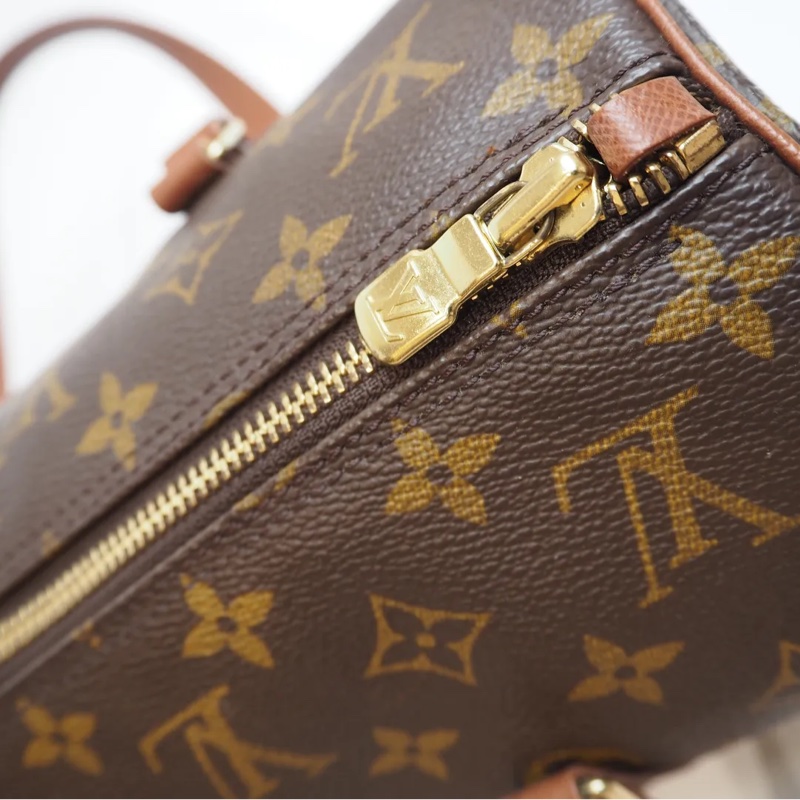 LOUIS VUTTION PALLION紅皮圓筒子母包-16