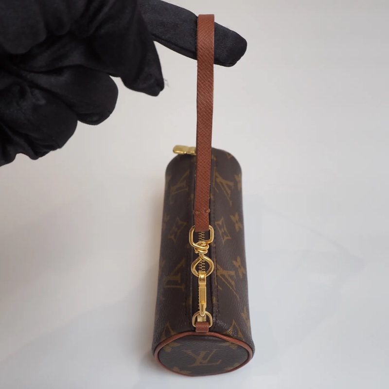 LOUIS VUTTION PALLION紅皮圓筒子母包-20