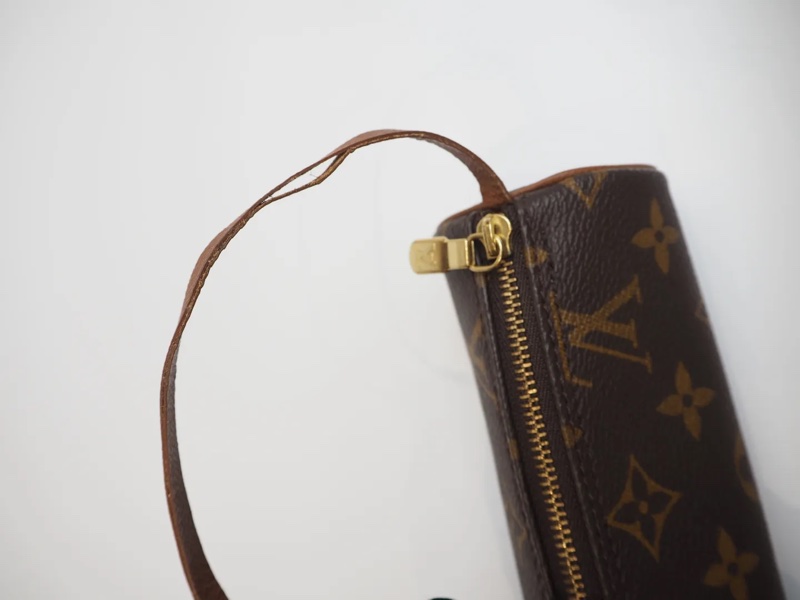 LOUIS VUTTION PALLION紅皮圓筒子母包-22