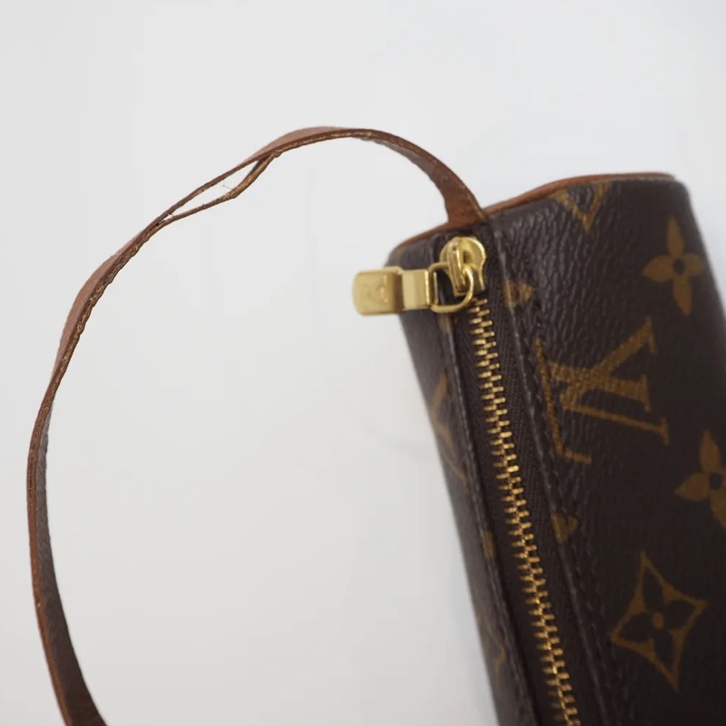 LOUIS VUTTION PALLION紅皮圓筒子母包-23