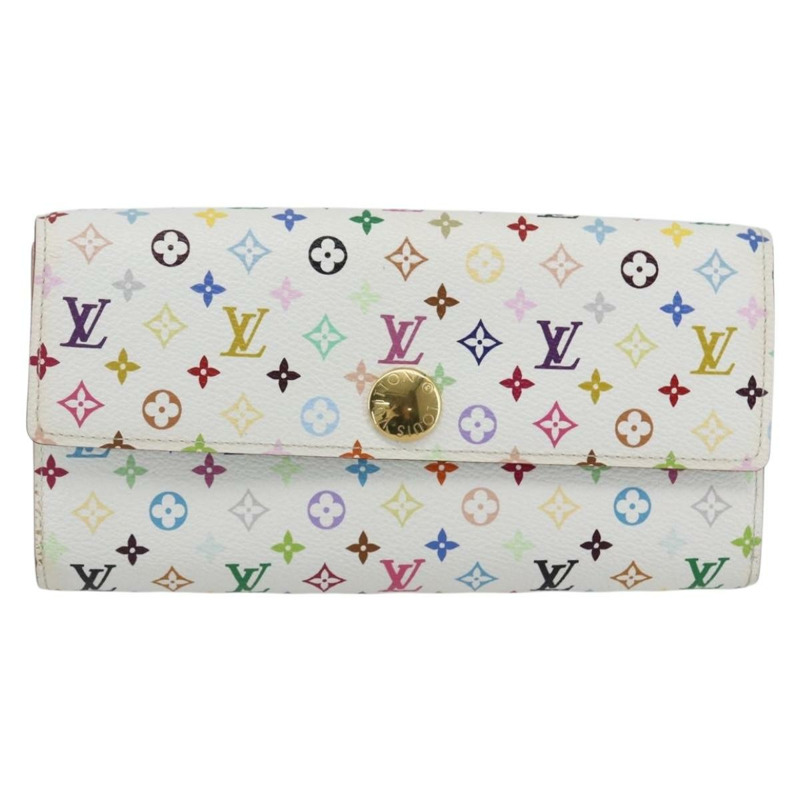 【日本直送】路易威登 Monogram Multicolor Portefeuille Sarah 皮夾 M93745 正品 162716V-12