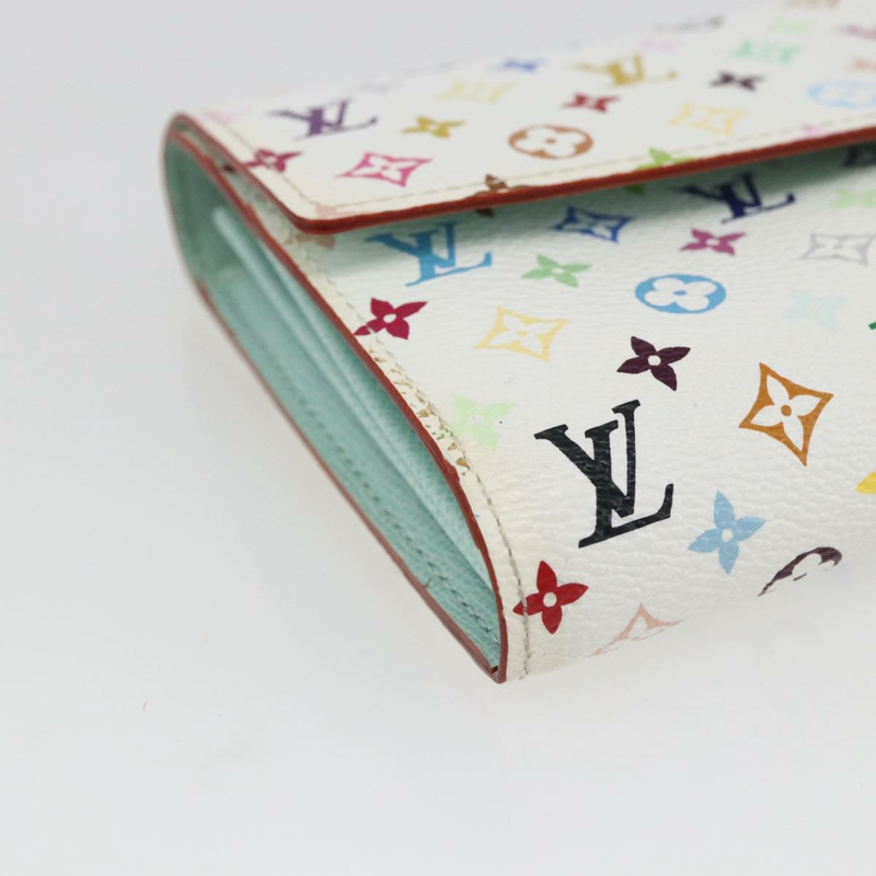 【日本直送】路易威登 Monogram Multicolor Portefeuille Sarah 皮夾 M93745 正品 162716V-13