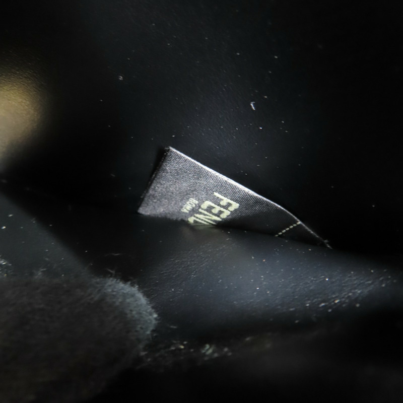 黑色 牛皮 Diamonds 拉鍊短夾【FENDI 芬迪】-7