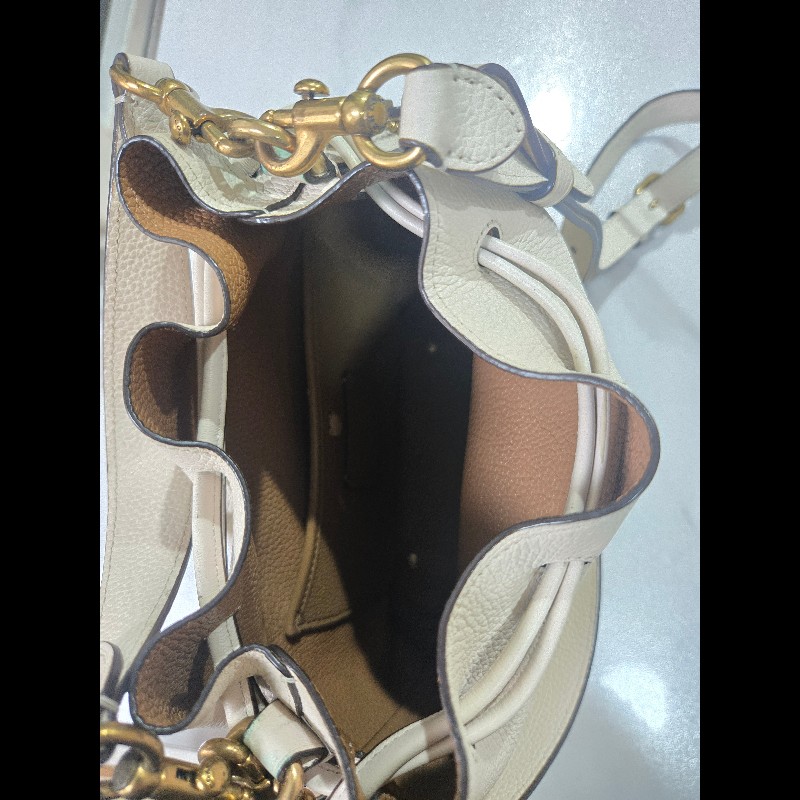 COACH Lora Bucket白色水桶包-4