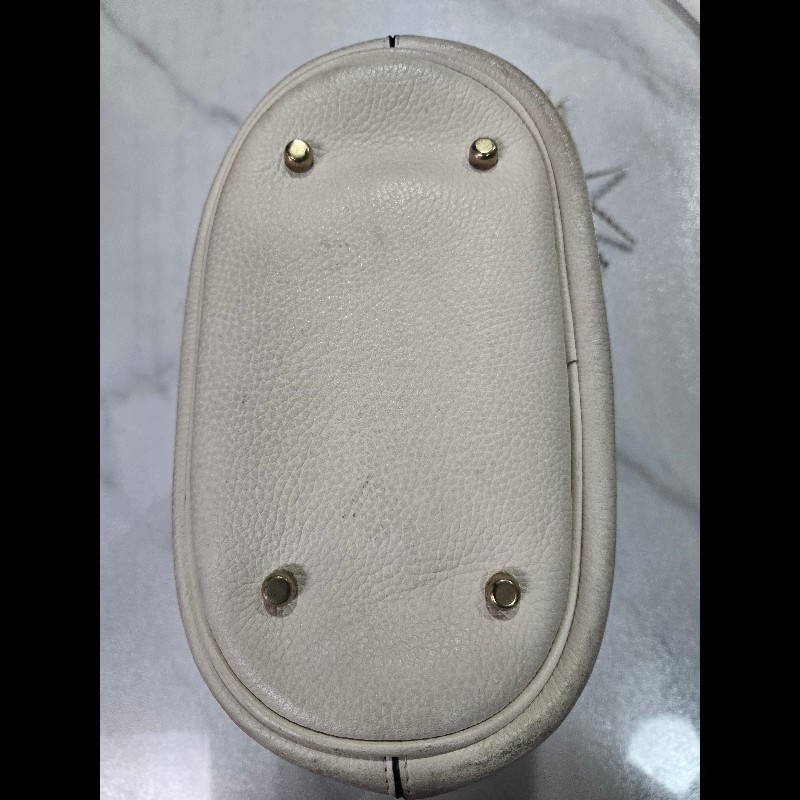 COACH Lora Bucket白色水桶包-7