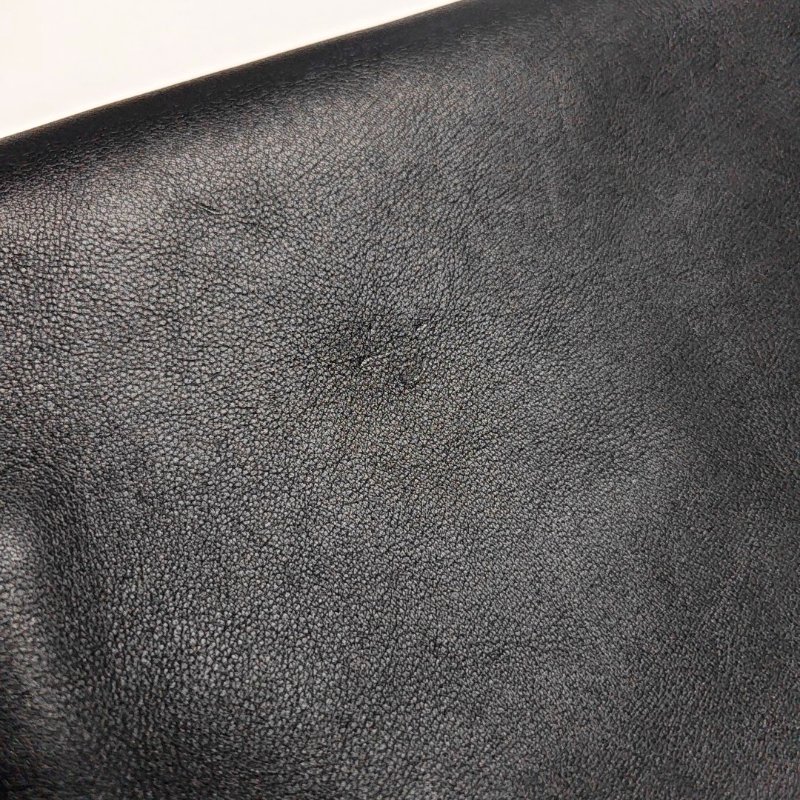 YSL黑色牛皮單肩包手提包金色五金可拆卸肩帶-10