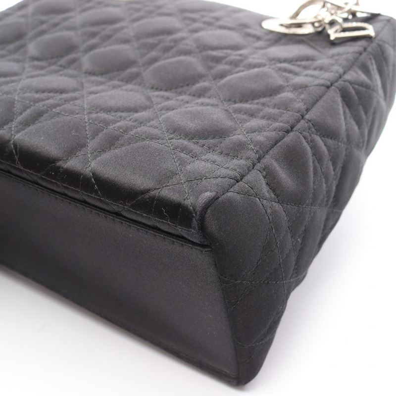 Dior LADY DIOR Cannage 斜背包 黑色 二手 女士 SHW-2