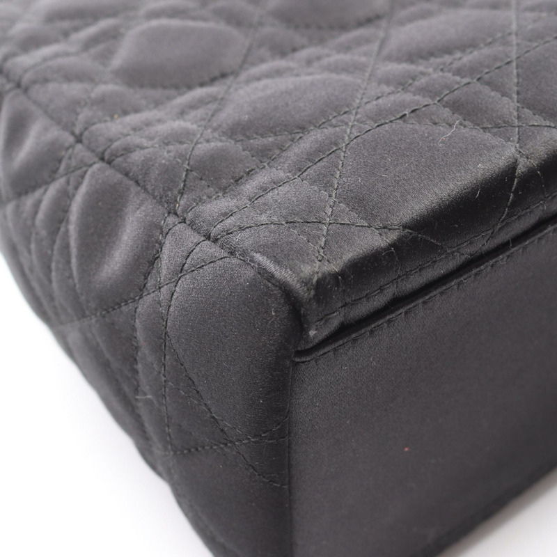 Dior LADY DIOR Cannage 斜背包 黑色 二手 女士 SHW-3