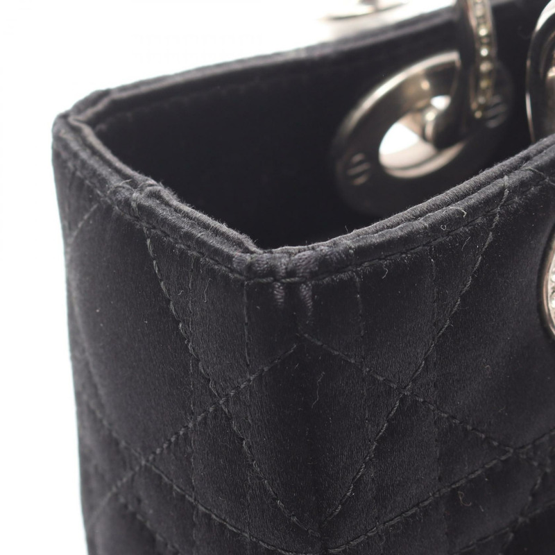 Dior LADY DIOR Cannage 斜背包 黑色 二手 女士 SHW-8