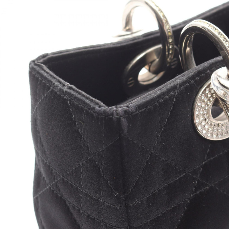 Dior LADY DIOR Cannage 斜背包 黑色 二手 女士 SHW-10