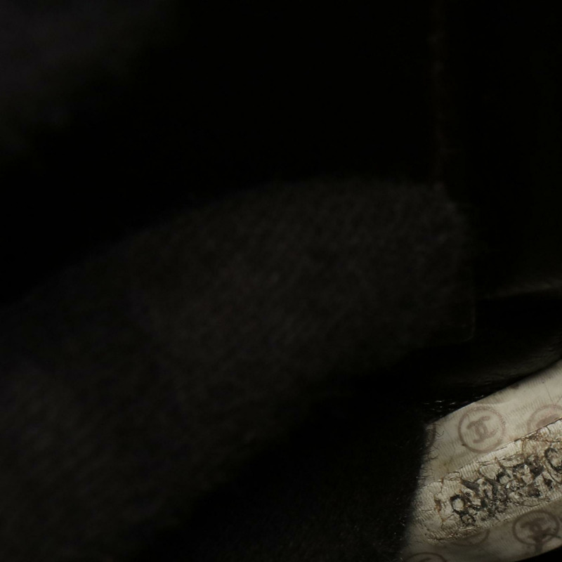 香奈兒 (CHANEL) 鏈條肩托特包,棕色,二手,女士 CC Coco-4