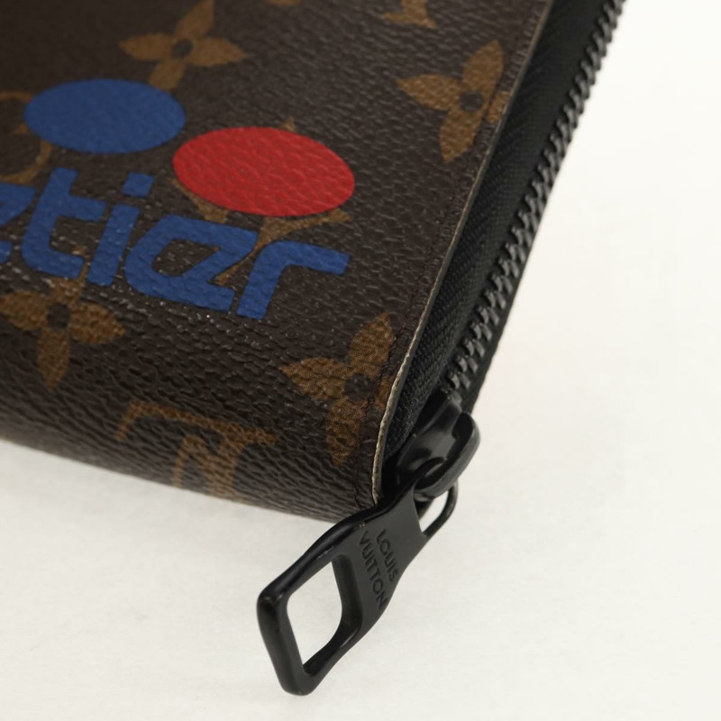 【日本直送】路易威登 Monogram Logo Story Zippy Organizer Wallet M67826 LV Auth 143029V-11