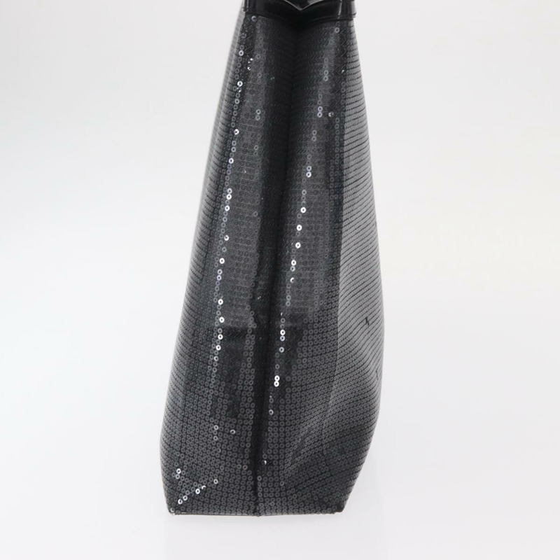 【日本直送】PRADA 亮片黑色手提包 正品 161690-4