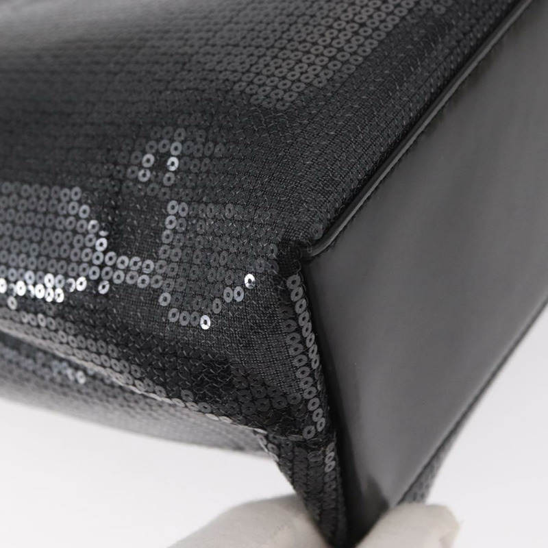 【日本直送】PRADA 亮片黑色手提包 正品 161690-10