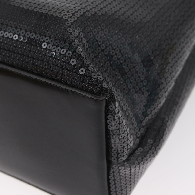 【日本直送】PRADA 亮片黑色手提包 正品 161690-13