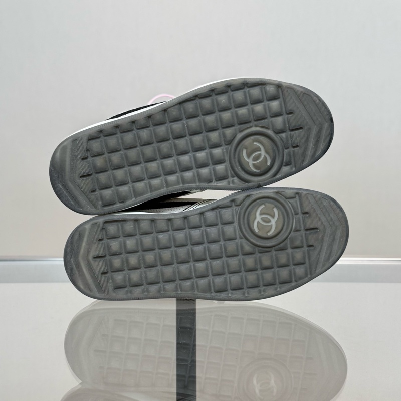 CHANEL/香奈兒 黑白熊貓雙C板鞋 尺碼/36.5碼 98新-6