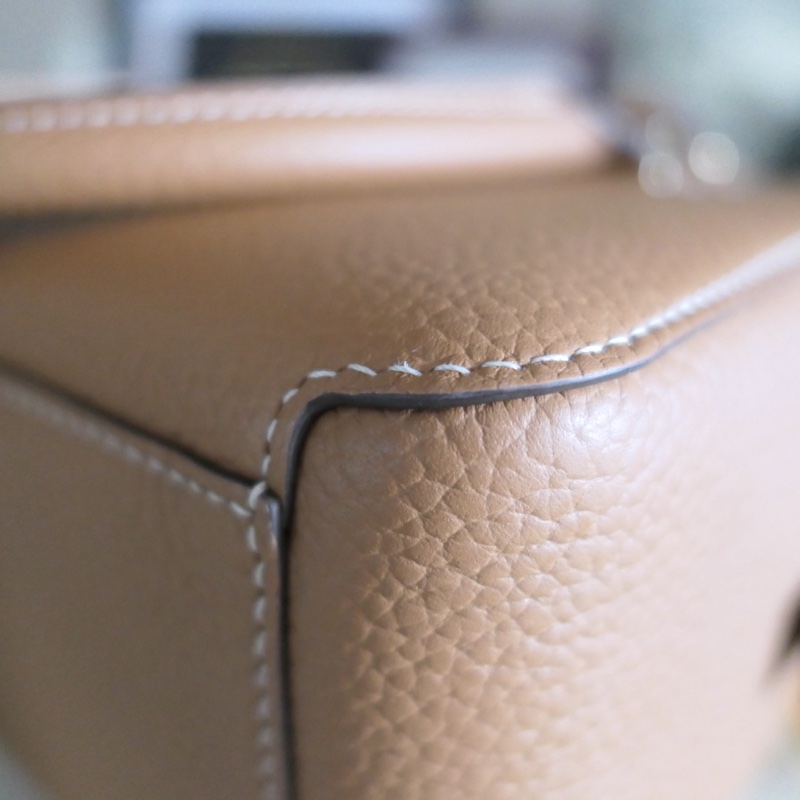 Delvaux Cool Box mini經典尺寸,金金經典配色,9成9新-11