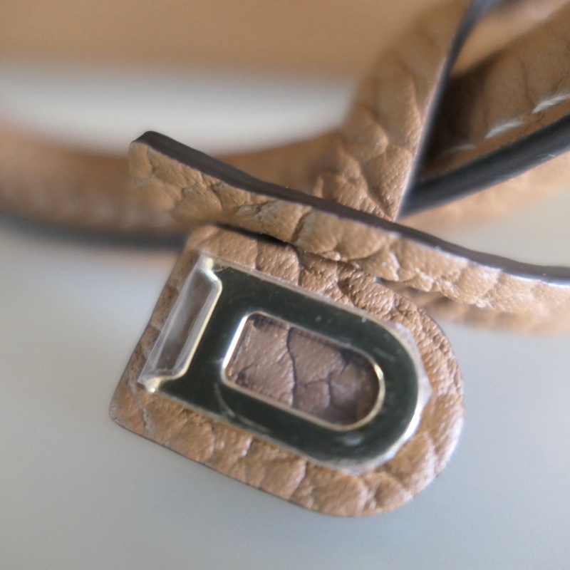 Delvaux Cool Box mini經典尺寸,金金經典配色,9成9新-24