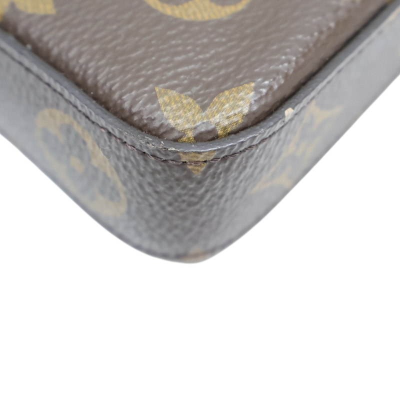 棕色 原花帆布 Felicie Pochette 肩背包 M61276【LOUIS VUITTON LV 路易威登】 M61276-15