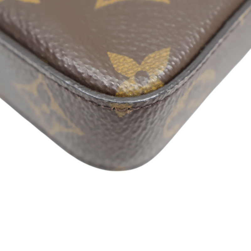 棕色 原花帆布 Felicie Pochette 肩背包 M61276【LOUIS VUITTON LV 路易威登】 M61276-16