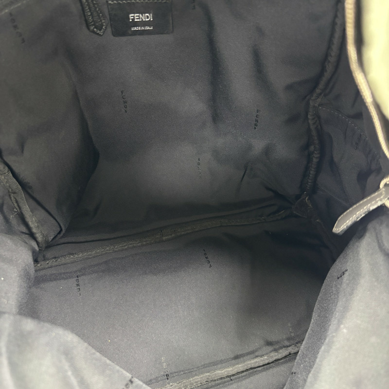 卡其色 尼龍 Bag Bugs 後背包 【FENDI 芬迪】 7VZ012-4
