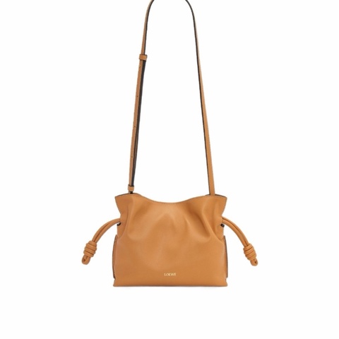Loewe 女士 迷你Flamenco clutch抽繩單肩包均碼碼23.9cm*9cm*18cm