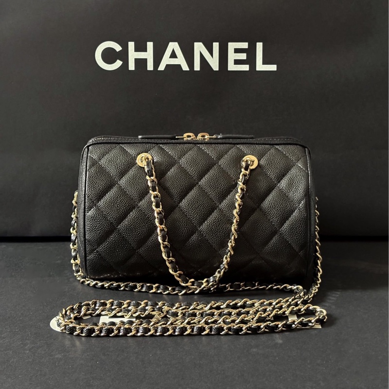 香奈兒 Chanel 25P 保齡球包 (可斜揹/手提) CP值超高 新款💝-7