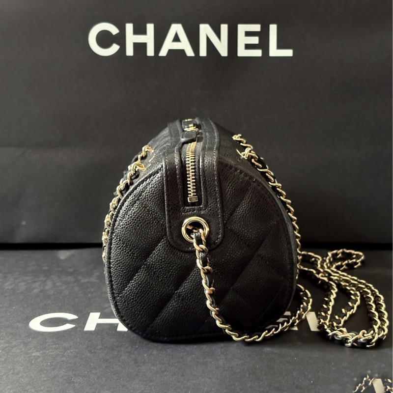 香奈兒 Chanel 25P 保齡球包 (可斜揹/手提) CP值超高 新款💝-10