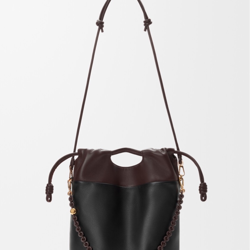 Loewe 女士 Flamenco抽繩單肩包均碼碼38cm*9cm*29cm-3