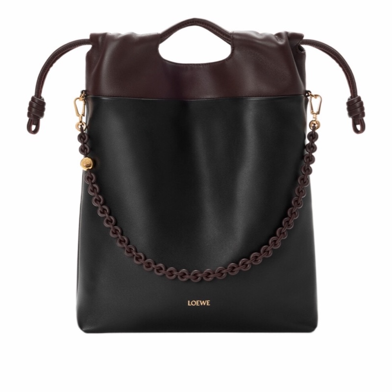 Loewe 女士 Flamenco抽繩單肩包均碼碼38cm*9cm*29cm-5