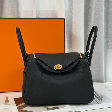 HERMES Lindy 26 - 黑金 B