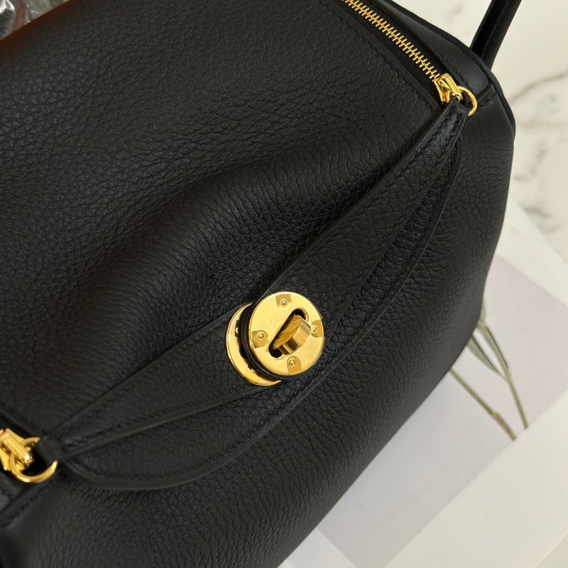 HERMES Lindy 26 - 黑金 B-6