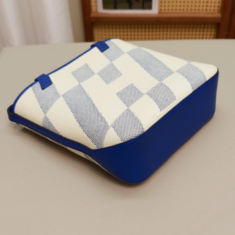 HERMES CabasH En Biais 27帆布手提包26*24*8.5 98新配件盒子塵袋購證-5