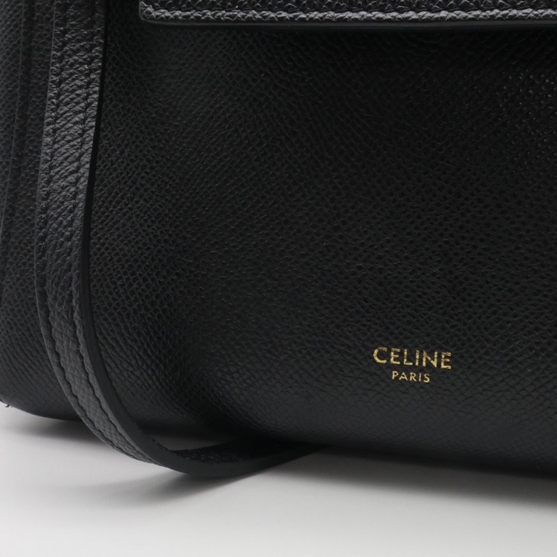 98新賽琳/Celine 鯰魚 牛皮 長 20 x 寬 11 x 高 17 cm 無附件-4