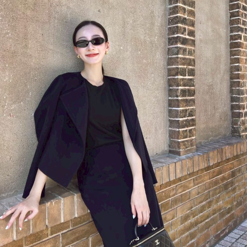 CHANEL Handle長盒子 - 黑金31開-10