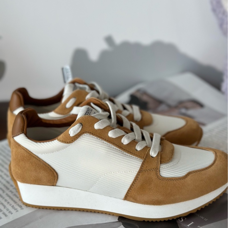 Hermes/愛馬仕 Escape 山羊皮運動鞋 36碼 99新未使用-1