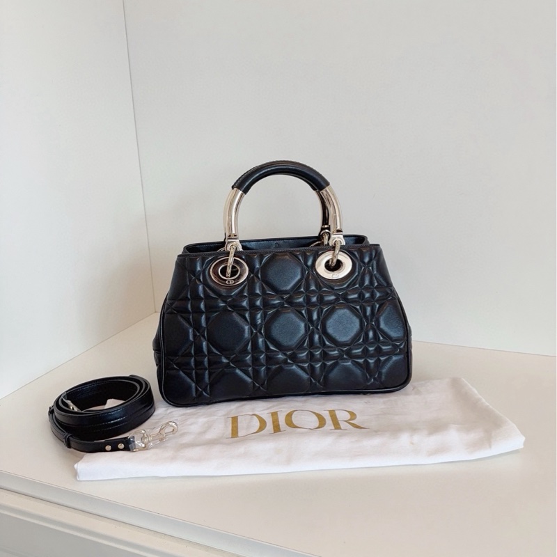 ✨Dior 黑金95.22bag 中號 Jisoo同款 99新🖤-3