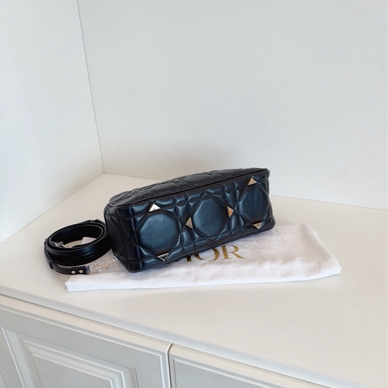 ✨Dior 黑金95.22bag 中號 Jisoo同款 99新🖤-6